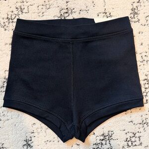Aerie High Waist Black Women's Shorts